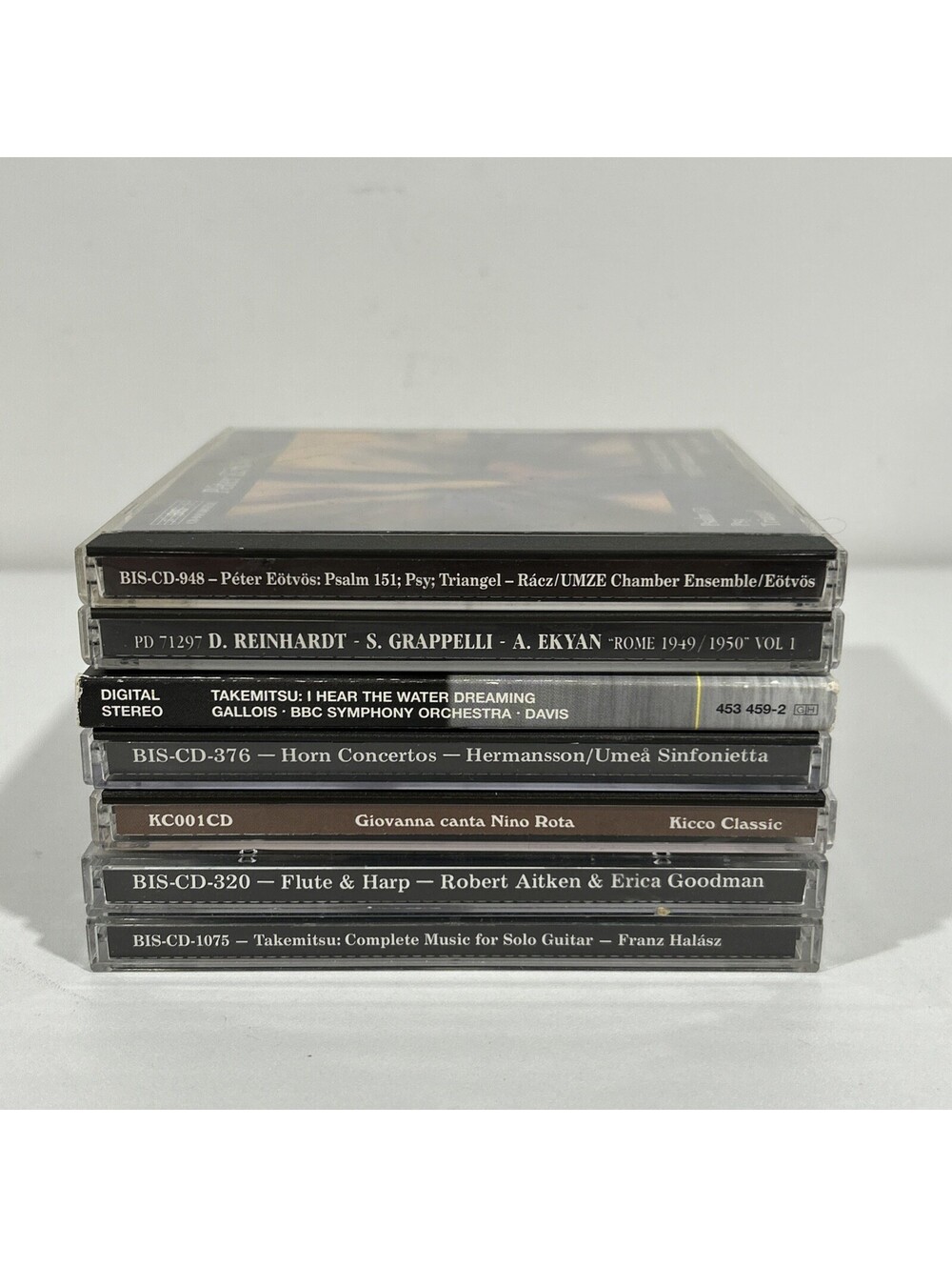 CONTEMPORARY CLASSICAL Avant-Garde CD Lot Eötvös Adams Messiaen Pärt